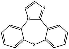 Dibenz[b,f]imidazo[1,2-d][1,4]thiazepine 结构式