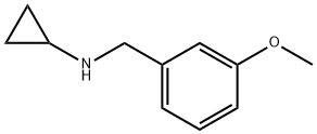 间甲氧基苄基环丙基胺 结构式