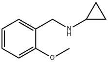 Benzenemethanamine, N-cyclopropyl-2-methoxy- (9CI) 结构式