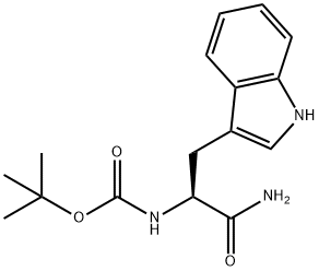 BOC-色氨酸氨基 结构式