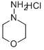 4-Morpholinamine, hydrochloride 结构式