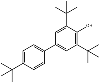 3,4',5-三(1,1-二甲基乙基)[1,1'-联苯]-4-醇 结构式