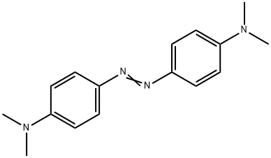 4,4'-双(二甲氨基)偶氮苯 结构式