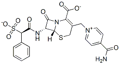 头孢磺啶 结构式