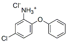 5-氯-2-苯氧基苯铵氯化物 结构式
