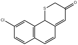9-chloronaphtho[1,2-b]thiophen-3(2H)-one 结构式