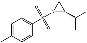 S-2-(1-METHYLETHYL)-1-[(4-METHYLPHENYL)SULFONYL]-AZIRIDINE 结构式