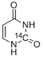 URACIL, [2-14C] 结构式