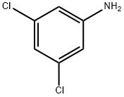 3,5-二氯苯胺 结构式
