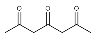 heptane-2,4,6-trione 结构式