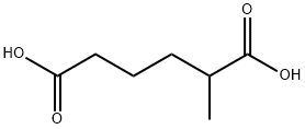 2-Methyladipic acid 结构式