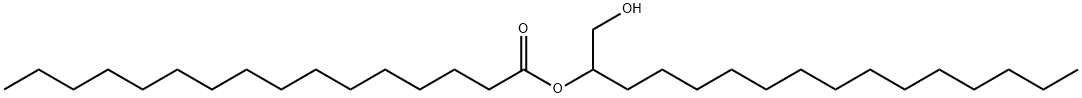 1-(hydroxymethyl)pentadecyl palmitate 结构式