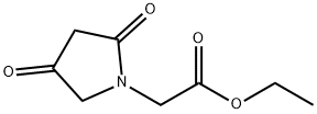 ethyl 2,4-dioxopyrrolidine-1-acetate 结构式