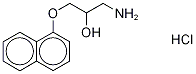 Nor Propranolol Hydrochloride 结构式