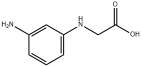 2-(3-aminophenylamino)acetic acid 结构式