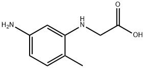 N-(2-methyl-5-aminophenyl)glycine 结构式