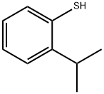 邻异丙基苯硫酚 结构式