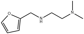 2-(2-呋喃甲基氨基)乙基-二甲基-胺 结构式