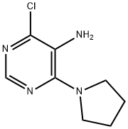 4-Chloro-6-(pyrrolidin-1-yl)pyrimidin-5-amine