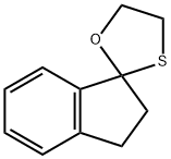 Spiro[1H-indene-1,2-[1,3]oxathiolane], 2,3-dihydro- (9CI) 结构式