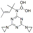 Isopropylidene-2,4-diethyleneimino-6-(trioxy-tert-butylamino)-s-triazine 结构式