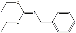 苄基亚胺碳酸二乙酯 结构式
