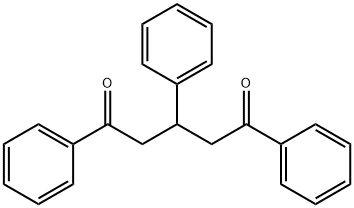 1,3,5-三苯基-1,5-五二酮 结构式