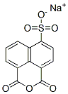 1,3-Dioxo-1H,3H-naphtho[1,8-cd]pyran-6-sulfonic acid sodium salt 结构式