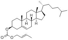 胆固醇丁烯基碳酸酯 结构式