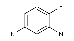 2,4-二氨基氟苯 结构式