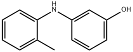 邻甲基间羟基二苯胺 结构式