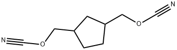 Cyanic acid, 1,3-cyclopentanediylbis(methylene) ester (9CI) 结构式