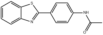 N-(4-Benzothiazol-2-yl-phenyl)-acetamide 结构式