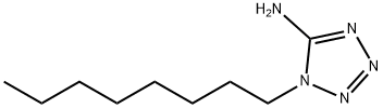 1-Octyl-1H-tetrazol-5-amine 结构式