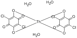 CHLORANILIC ACID THORIUM SALT 结构式