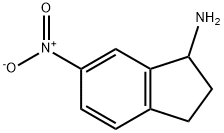 1-AMINO-6-NITROINDAN 结构式