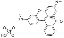 罗丹明116酸铵 结构式