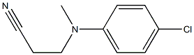 3-(4-氯苄胺)丙腈 结构式