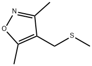 Isoxazole, 3,5-dimethyl-4-[(methylthio)methyl]- (9CI) 结构式