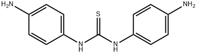 1,3-双(4-氨基苯基)硫脲 结构式