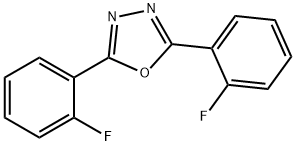 2,5-BIS(2-FLUOROPHENYL)-1,3,4-OXADIAZOLE 99 结构式