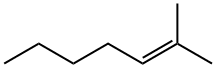 2-甲基-2-庚烯 结构式