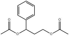 1-苯基-1,3-丙烷二醇二乙酸酯 结构式