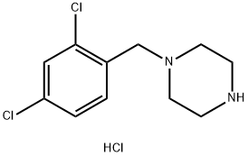 1-(2,4-二氯苯基)哌嗪二盐酸盐 结构式