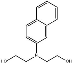 2,2'-(2-NAPHTHYLIMINO)DIETHANOL 结构式