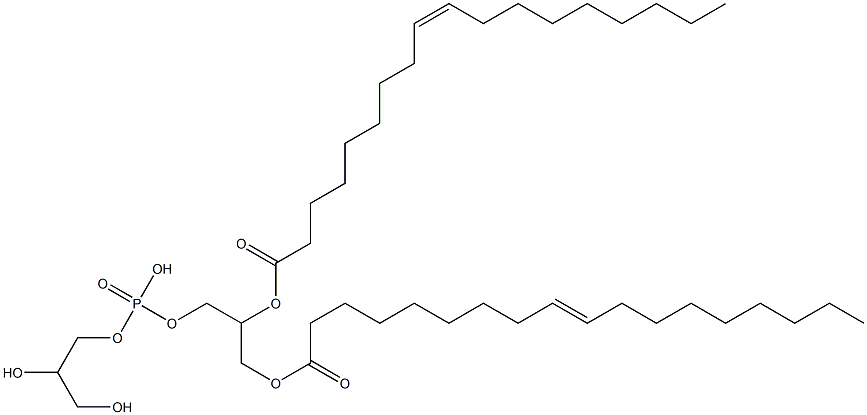 二油酰磷脂酰甘油 结构式