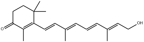 4-KETORETINOL 结构式