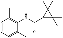 Cyclopropanecarboxamide, N-(2,6-dimethylphenyl)-2,2,3,3-tetramethyl- (9CI) 结构式