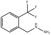 2-三氟甲基苄基肼 结构式