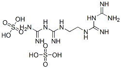 3,8-diimino-2,4,7,9-tetraazadecanediamidine disulphate 结构式